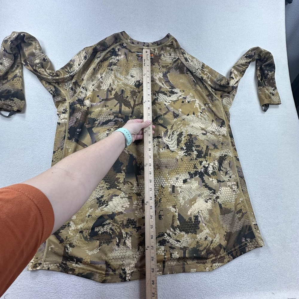 Sitka Core Lightweight Crew Shirt Mens 3XL Brown Camo LS Base Layer Hunting - Picture 11 of 13